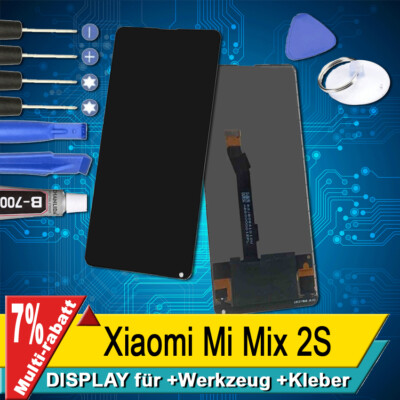 Display Für Xiaomi Mi Mix 2S Komplettes Bildschirm Lcd Touch Schwarz +