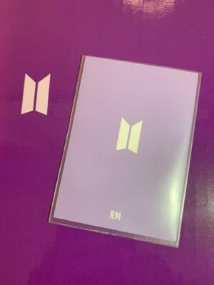 BTS RM Fortune Box: T ver. Purple Edition Official photo card