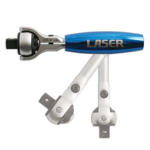 Laser Tools Swivel Head Ratchet 3/8"D (CD) 4775 - 第 1/1 張圖片