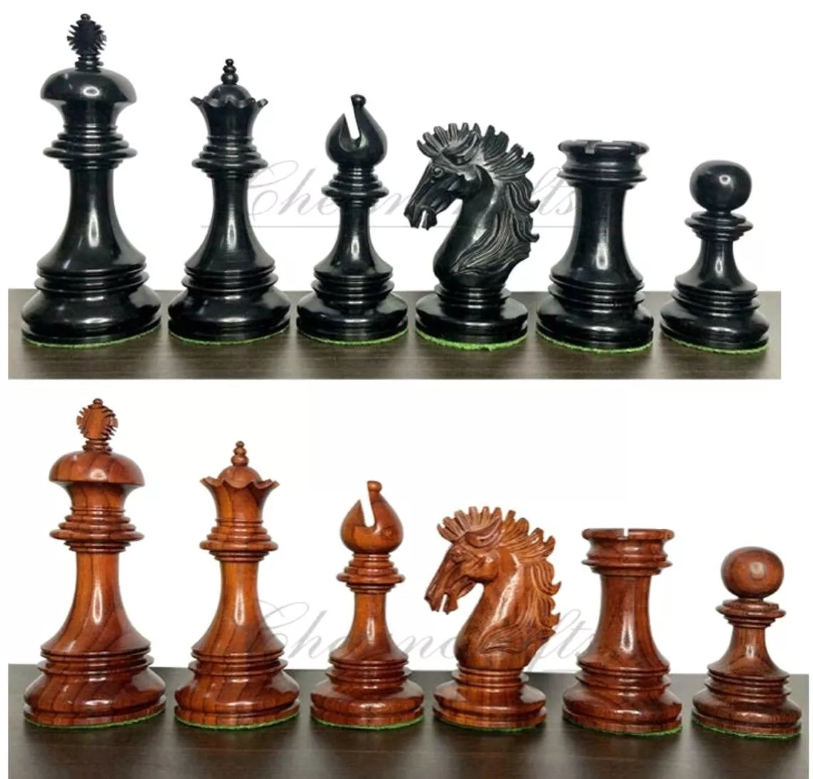 Wellington Series Luxury Staunton Wood Chess Set Chess Pieces 