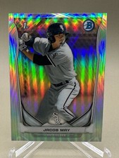 JACOB MAY 2014 Bowman Chrome REFRACTOR ROOKIE #277/500 (#BCP3) - NM/MT - Chiw