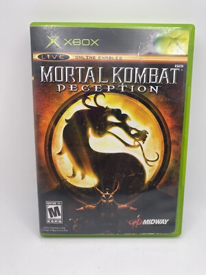 Mortal Kombat: Deception Microsoft Xbox 2004 No Manual Tested