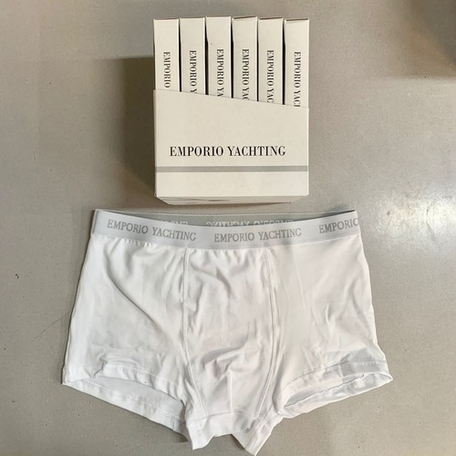 MARINA YACHTING 6 Boxer Uomo in Cotone Elasticizzato Art. MY132/E BIANCO - Foto 2 di 2