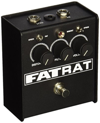 FAT RAT ギターエフェクター Pro Co FATRAT Distortion Guitar Effect Pedal for sale online
