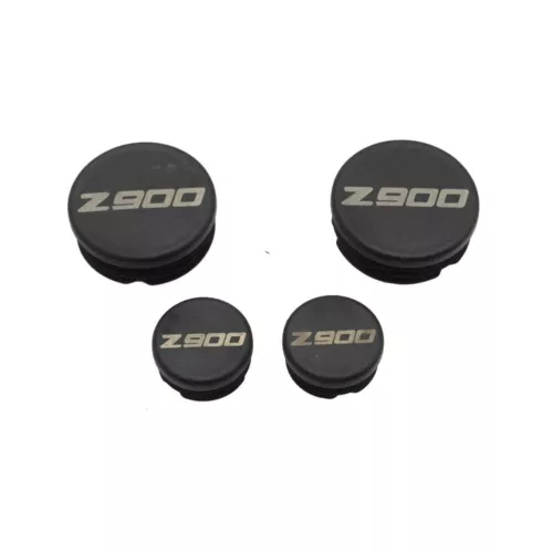 4x Frame Hole Cover Caps Plug Decorative For Kawasaki Z900 z 900 2017-2022 - Picture 7 of 8