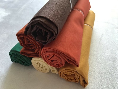 6 Piece Cotton Fabric Patchwork " Autumn " Quilting Bundle For Sew - Picture 8 of 9