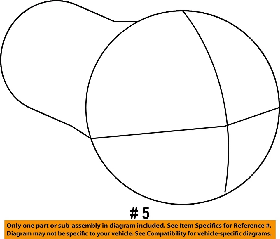 Лампа городская наружная Ram Chrysler 2015 ProMaster от оригинального производителя 68150122AA - Изображение 2 из 2