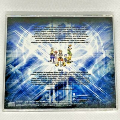 KINGDOM HEARTS サントラ CD Kingdom Hearts 1 Original Soundtrack Music CD 2CD Japan Import JP