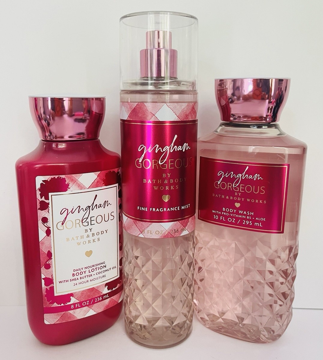 おまとめ値引き対応 Bath&BodyWorks Gingham⑥⑨合計3本 おまとめ値引き対応 Bath&BodyWorks Gingham⑥⑨合計3本 Bath