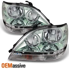 Fits 1999-2003 Lexus RX300 RX-300 Headlights Left/Right Halogen Type Headlamps