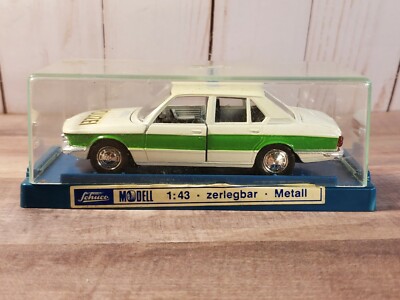 Schuco Model BMW 520 Polizei Zerlegbar 1:43 Scale Diecast Police