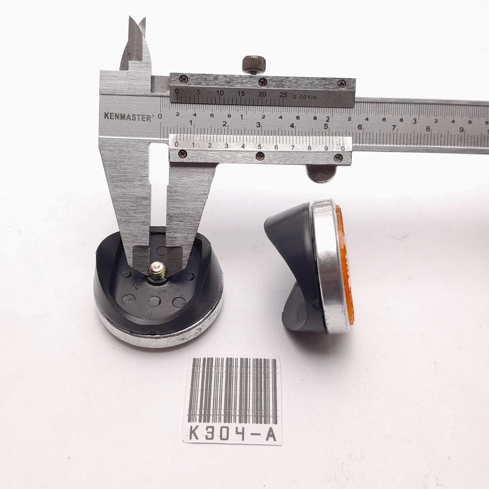 Reflectores de horquilla delanteros con goma Honda CB100 CB125 175 CA175 SL175 S90Z NUEVOS #2 Foto 3 de 4