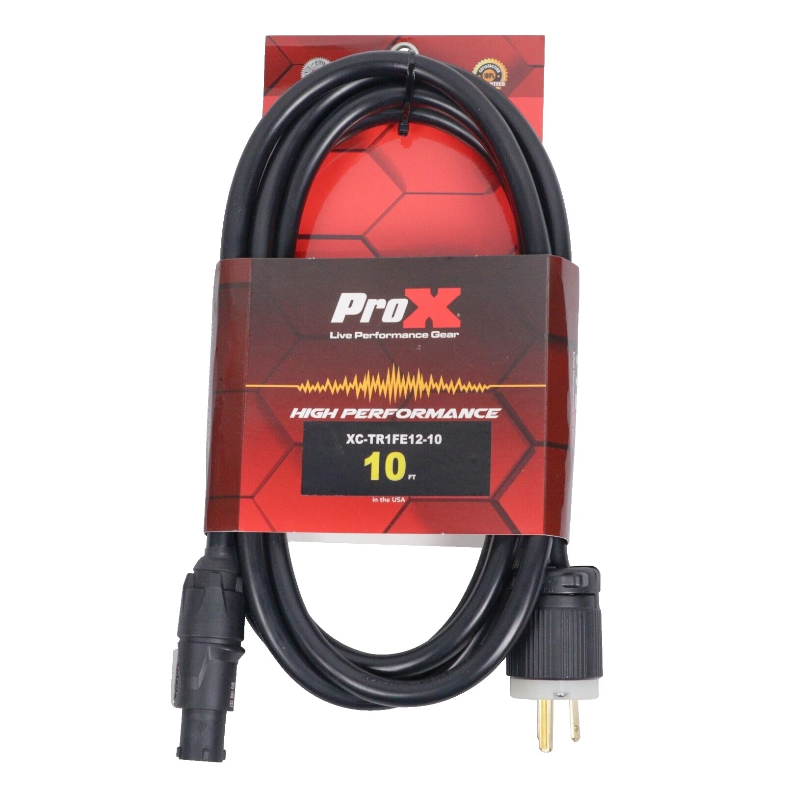 Pro X Black Pro Audio Single Cables