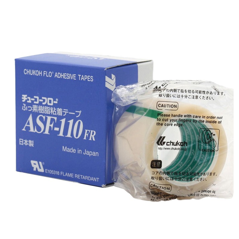 CHUKOH FLO ASF-110FR 0.23-38mm PTFE Film Adhesive Tape for CHUKOH FLO ASF-110FR 0.23-38mm PTFE Film Adhesive Tape for
