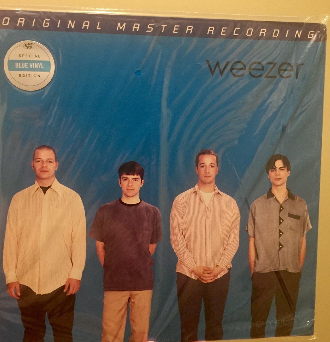 WEEZER LP NEW Sealed BLUE WAX MOFI MSFL Rentals Verbena Chopper 1