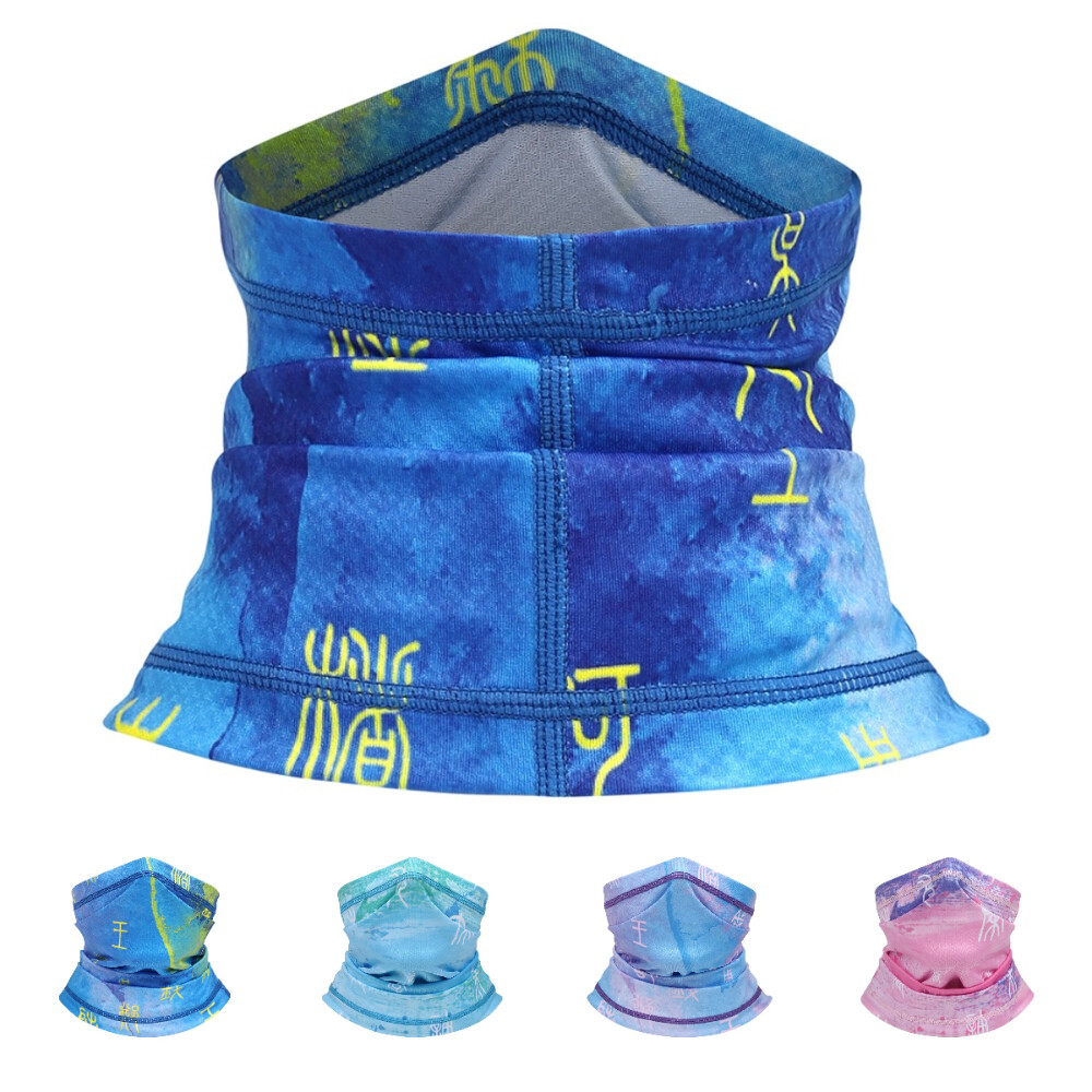 UV-Protective Cooling Face Scarf & Neck Gaiter for Sun Protection