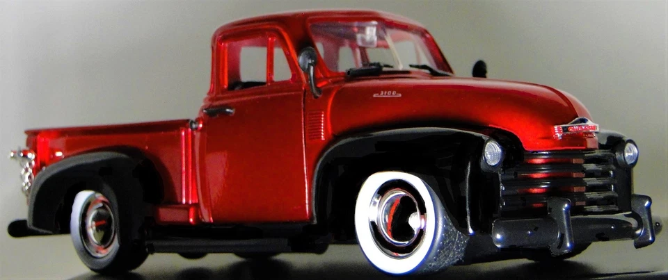 Camioneta Chevy 55 construida de colección clásica Hot Rod coche de carreras modelo 57 promoción 1957 Foto 4 de 4