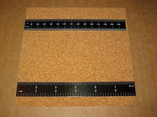 CORK 6x6in SQUARE PAD 1/16 THICK SELF PEEL n STICK 150mmx150mmx1.6mm NATURAL NEW