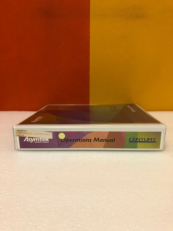 Asymtek C-702/708/AICE Century Series Operations Manual - Image 2 of 3