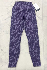 NWT 70 Women's Nike High Waisted Printed Leggings In Purple Combo Size: XS