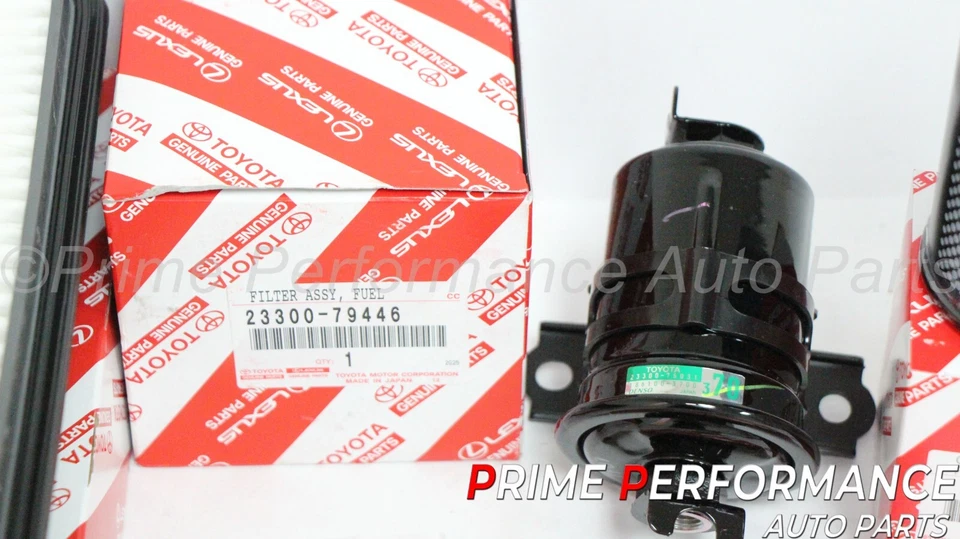 Toyota 4Runner 96-00 Tacoma 95-00 4-Cyl.  2.7L Genuine Tune up & Fuel Filter Kit - Image 3 of 4