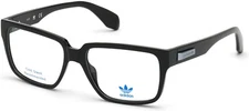 Adidas OR5005 001 Shiny Black Plastic Optical Eyeglasses Frame 55-16-140 OR RX