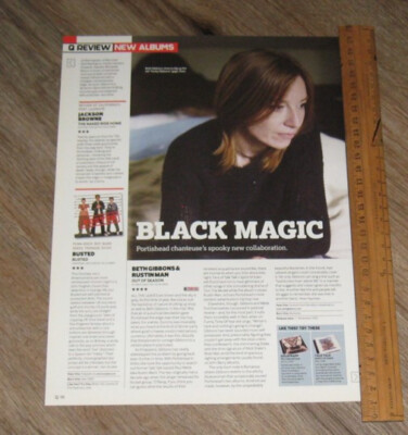Beth Gibbons original ONE magazine clipping page PHOTO article