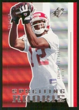 2005 SPx Spxciting Rookie Craphonso Thorpe RC #178 Kansas City Chiefs