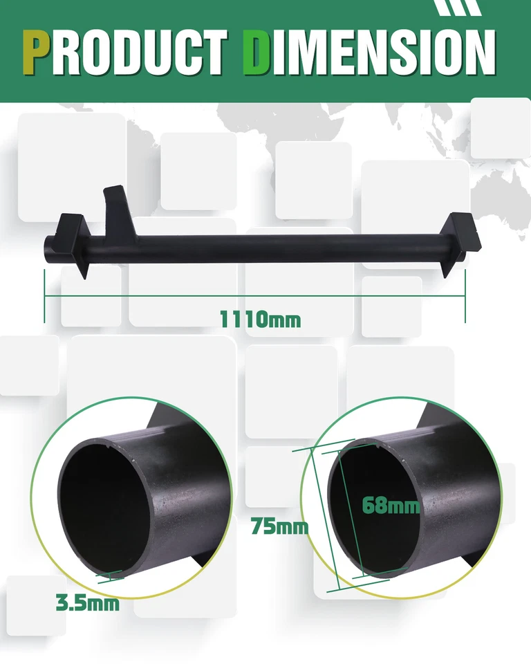 Soporte de tanque delantero y trasero y montaje de amortiguador para 07-14 Chevy Silverado/GMC Sierra 1500 Foto 3 de 4