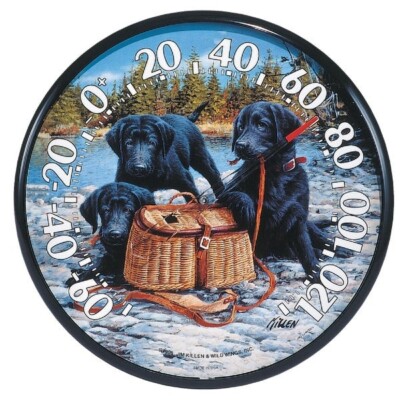 (3)- Acurite 12-1/2'' Fahrenheit -60 To 120 Outdoor Wall Thermometer