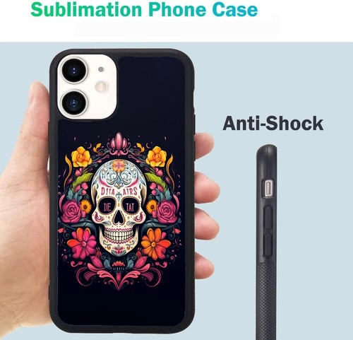 dia de los sugar skull For Samsung S10 S20 A21 S22 S23 S24 Hard Case - Picture 7 of 25