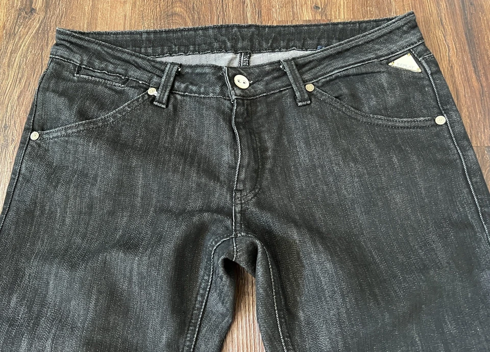 Replay Tapered Fit Mens Jeans, Black - Size W30” - Image 3 of 4