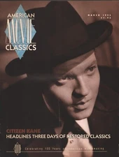 AMC American Movie Classics Magazine - March 1993 - Orson Wells - Shirley Jones