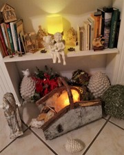 Kamin-Holzkorb,3 tlg.,Kaminzubehör, Deko, Holzscheite ***TOP***