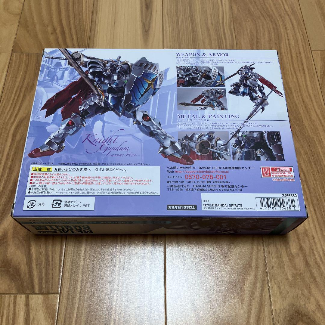 L ROBOT魂 Knight Gundam Lacroan METAL ROBOT SPIRITS SIDE MS KNIGHT GUNDAM LACROAN HERO Figure