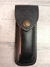 Buck 110 Black Leather Knife Sheath Only