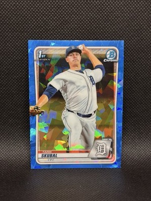 2020 Bowman Chrome Sapphire Edition - Tarik Skubal #BCP-108 (RC)