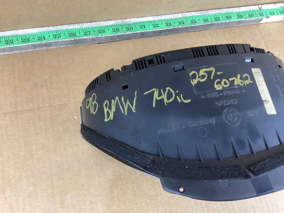 Cuadro de instrumentos velocímetro BMW 740iL 1995-2001 62118376705 Foto 4 de 4
