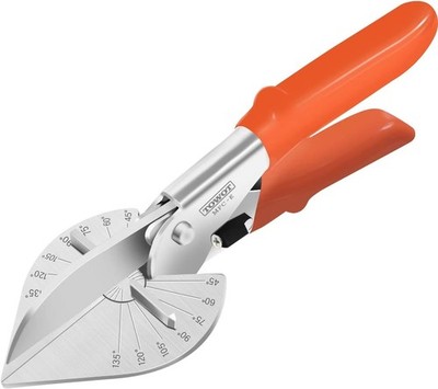 Multi-Angle Miter Shear Cutter - Adjustable 45° to 135° with Safety Lock