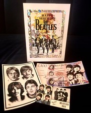 The Beatles Luxury Birthday Card, With Free Gifts.