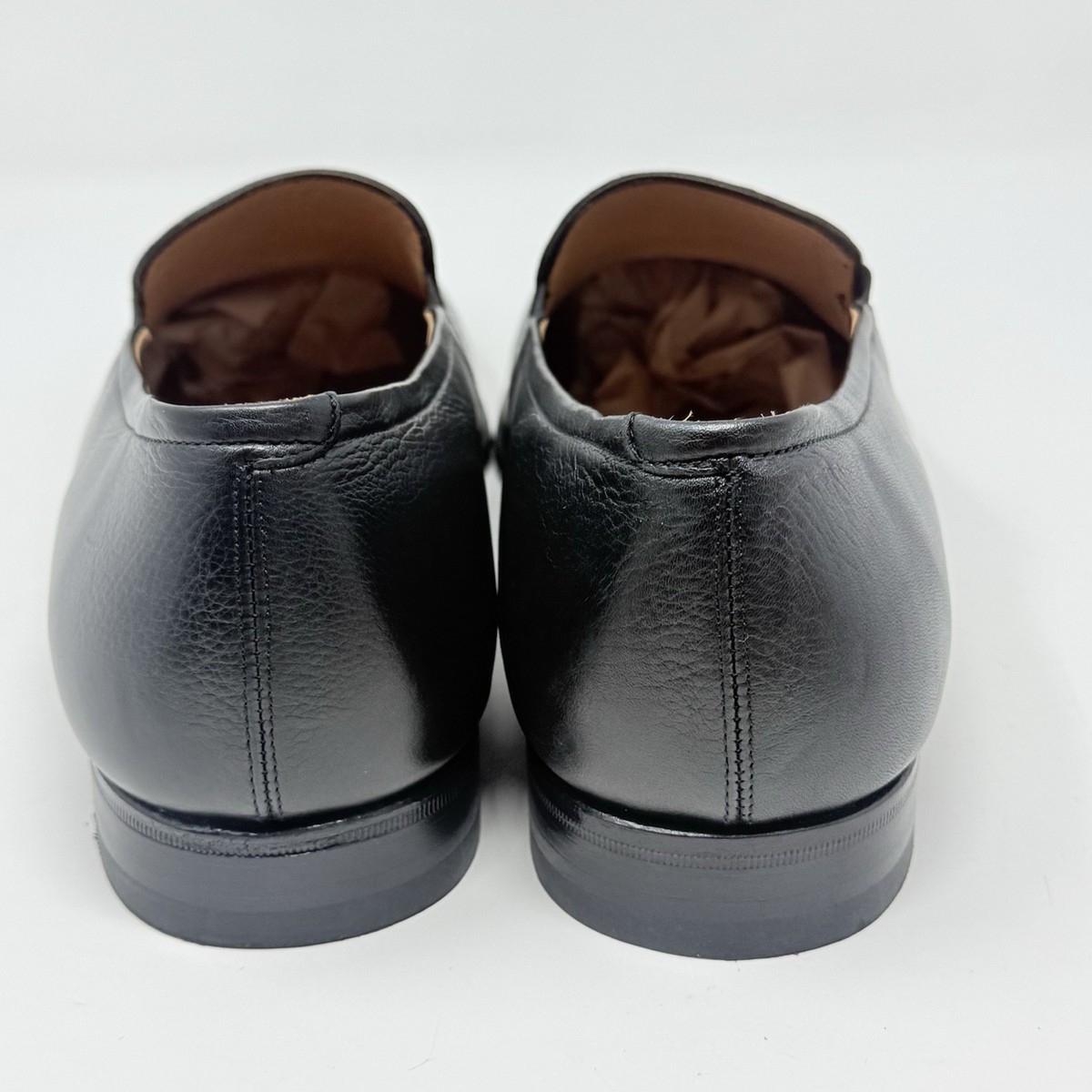 Mezlan Sergi Dress Shoes Mens 11.5 M Black Deerskin Leather Slip On Loafers 5171TcLbsmL._AC_UY900_.jpg main image 4