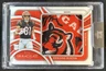 2024 Panini Immaculate Jermaine Burton Socks RC Patch #/5 Bengals Rookie