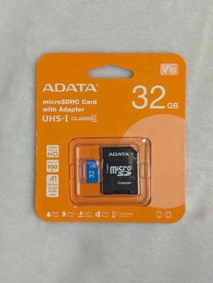 ADATA 32GB Premier microSDXC UHS-I Class 10 V10 A1 w SD Adapter 32 GB MicroSD