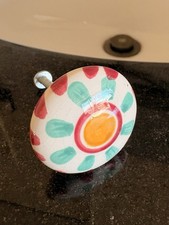 Hand Painted Floral Design Ceramic Cabinet Knobs