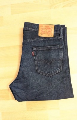 Levi's 504 Vintage Special Jeans Grand Denim Roh Sehr Dunkel Regular Straight W33