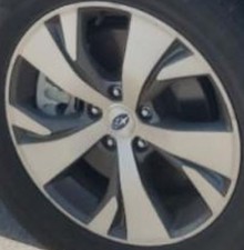 2023 Ascent OE Wheel 18x7-1/2 Silver Subaru