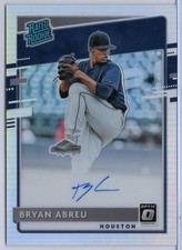 2020 Panini Donruss Optic #RRS-BA Bryan Abreu Autograph Issue