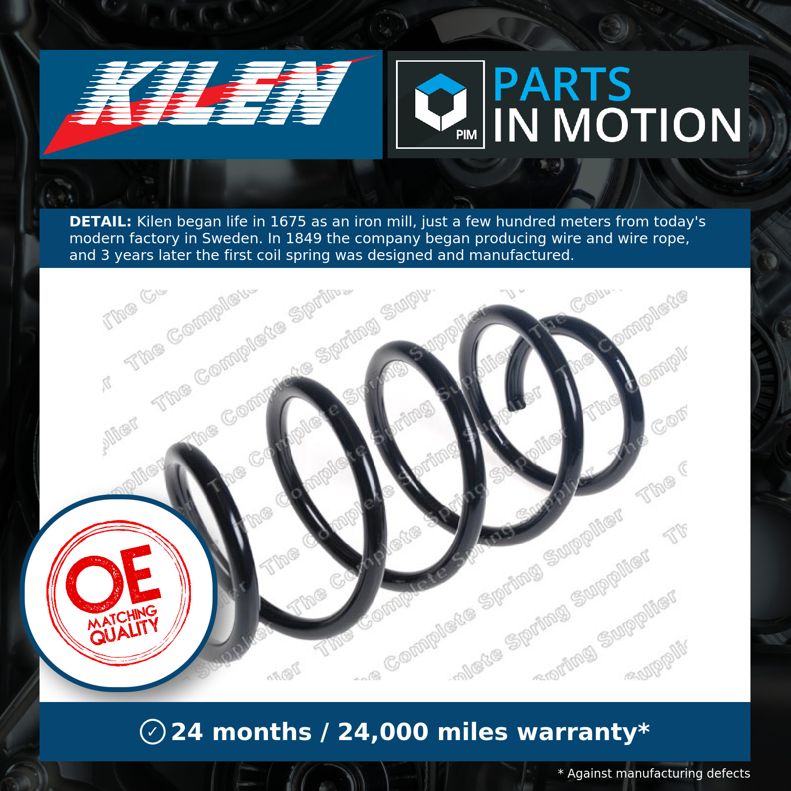 Coil Spring fits NISSAN QASHQAI J11 2.0 Front 2014 on MR20DD Suspension Kilen