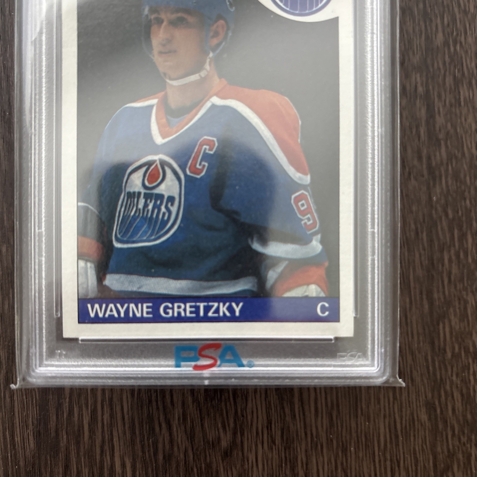1985 TOPPS WAYNE GRETZKY OILERS #120 HOF PSA 8 🔥 view 4