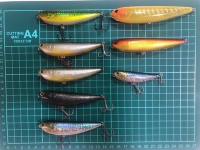 LUCKY CRAFT Sammy 8-piece set fly topwater Scratched Fishing Lure Hard Lure